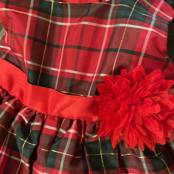 Blueberi Boulevard Plaid 🎄Holiday Dress Sz 6 - Picture 4 of 11